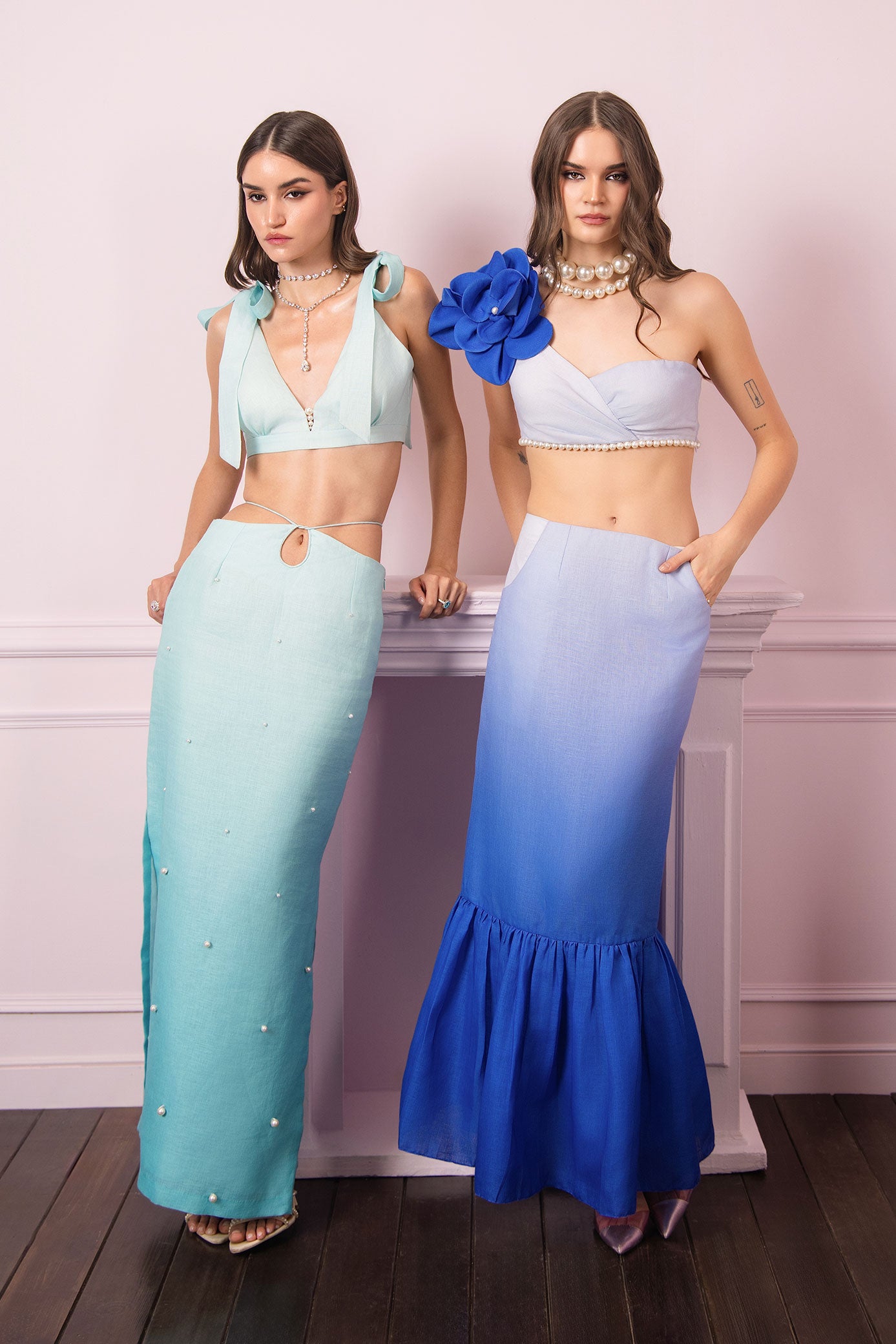 Bluebell Ombre Skirt set