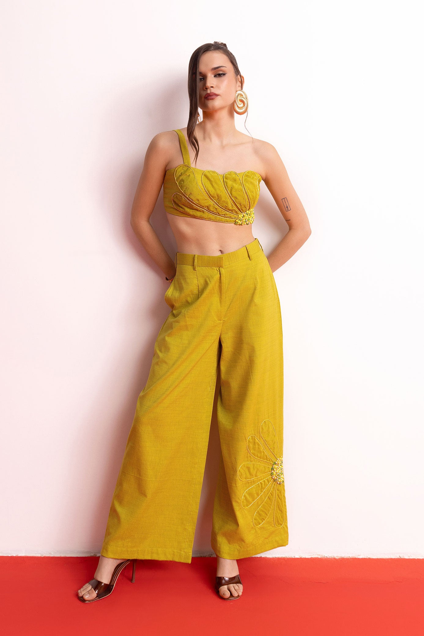 Lime Gaze Coord set