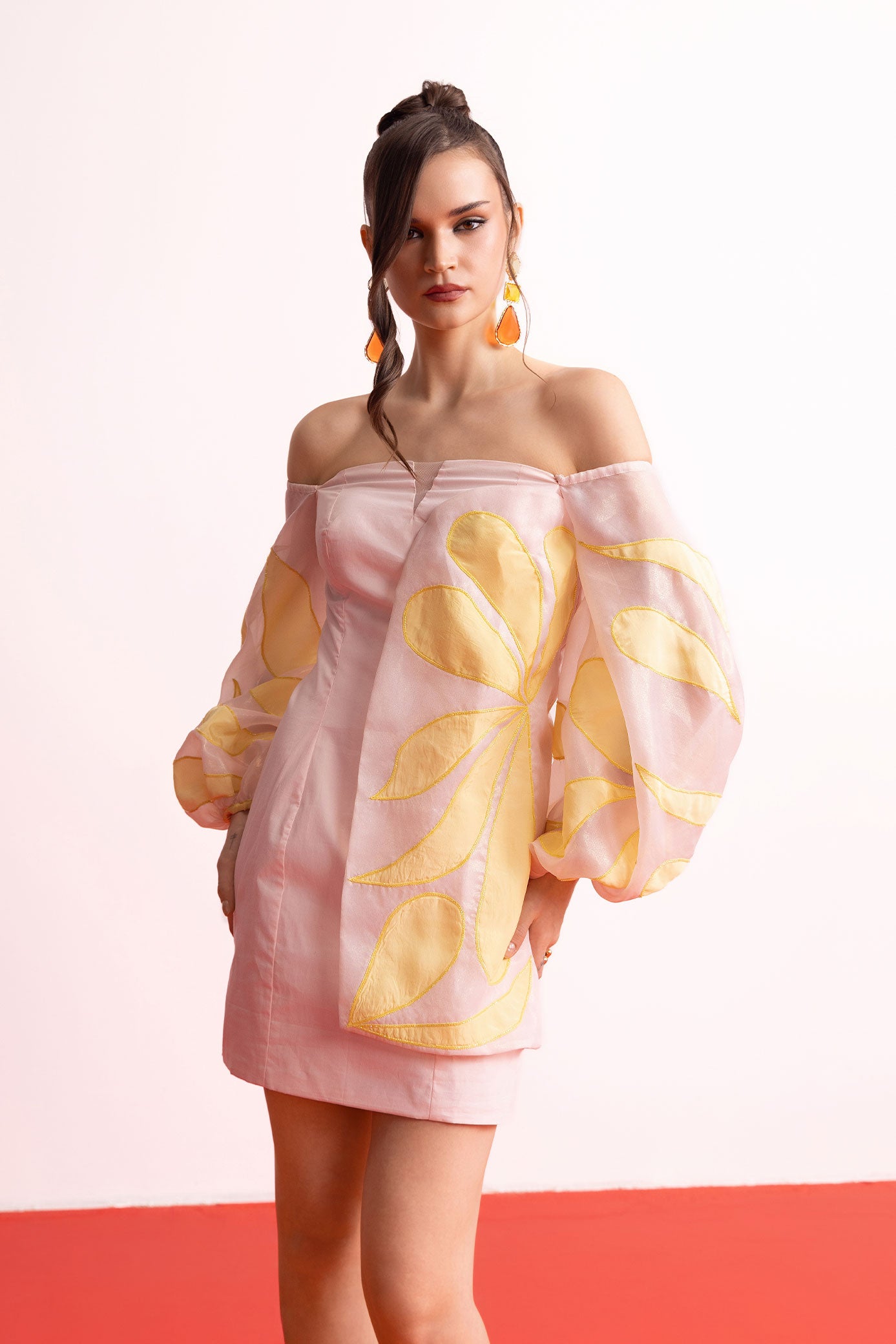 Petal Bloom Mini Dress