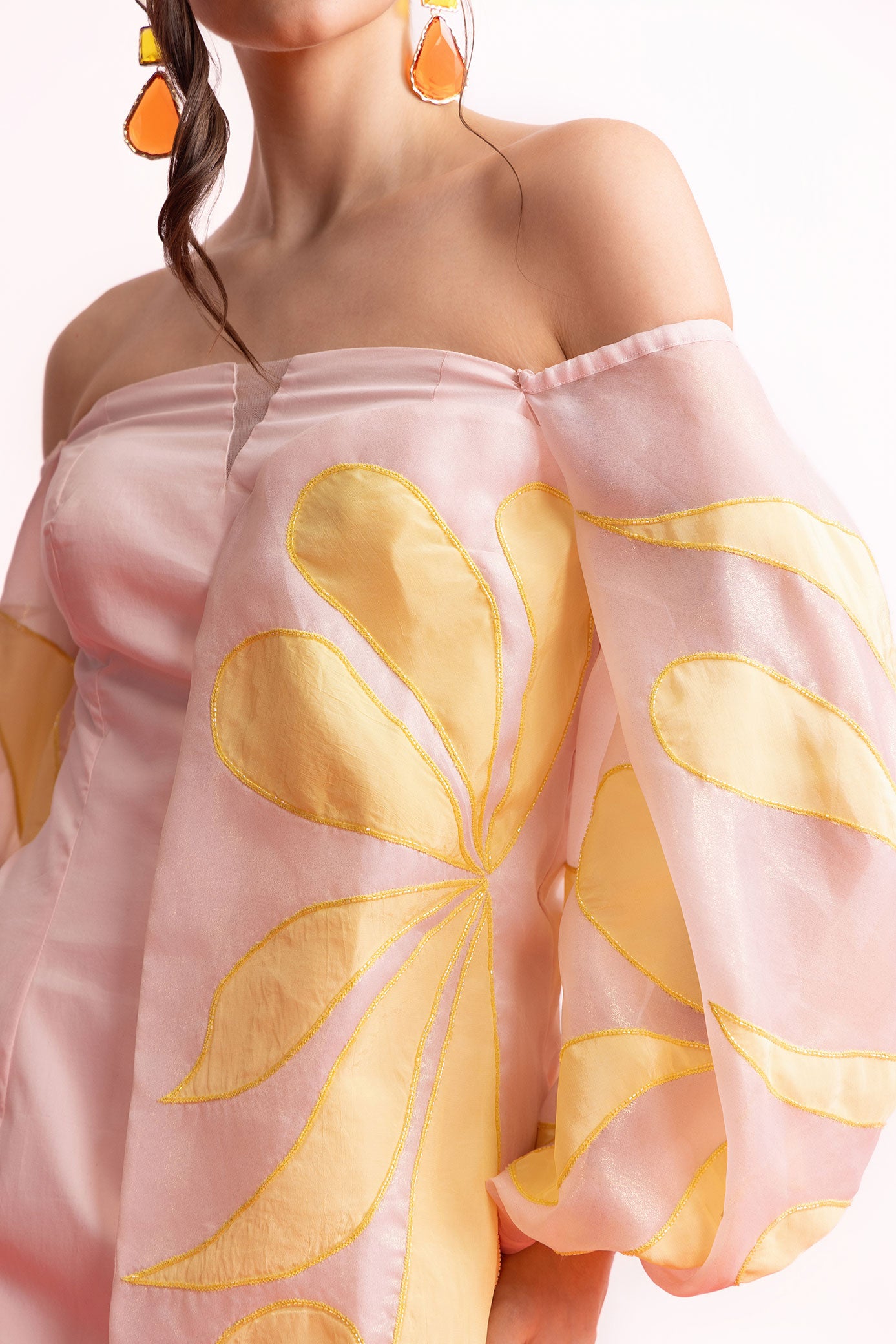 Petal Bloom Mini Dress