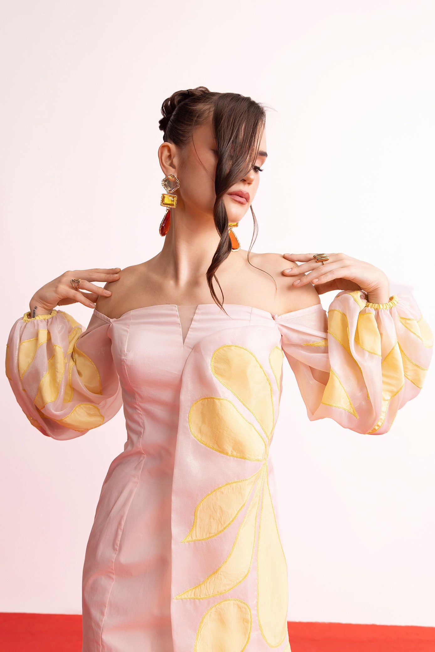 Petal Bloom Mini Dress