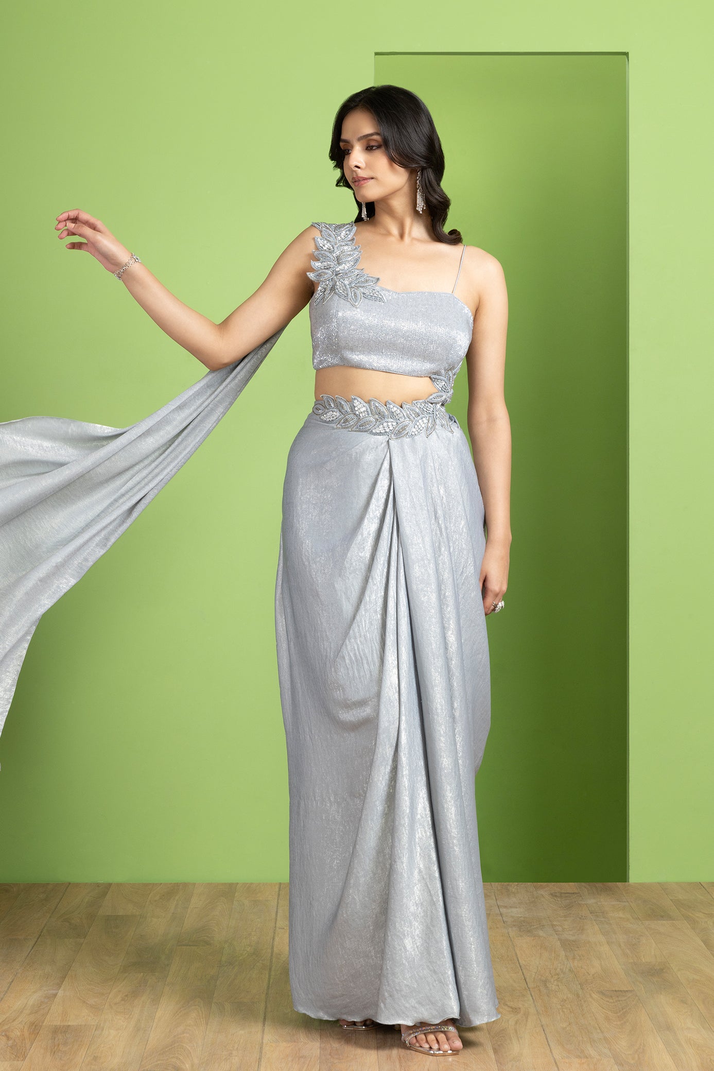 Draped Saree