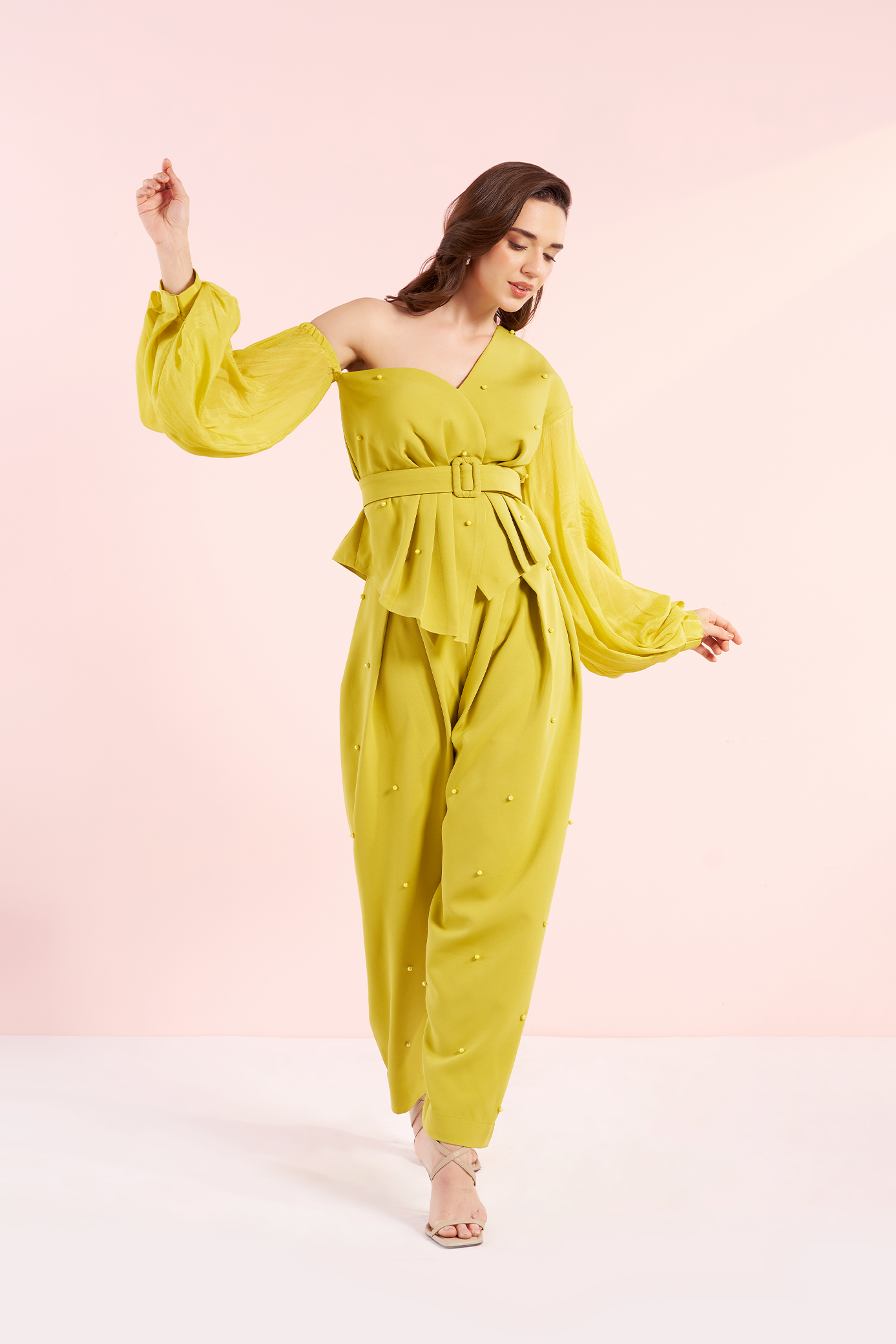 Mia - Pleated Top Set