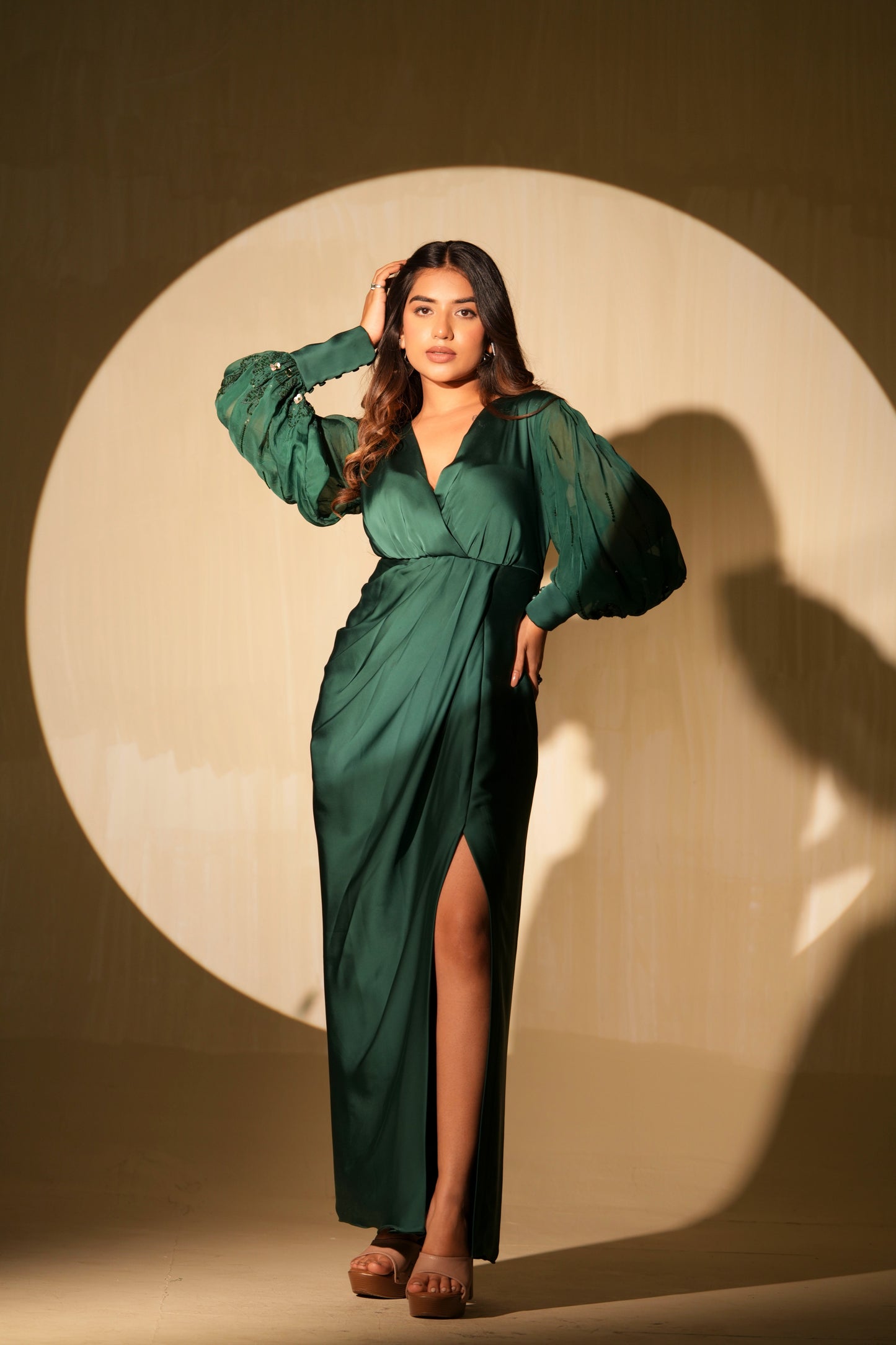 Wild Green Dress