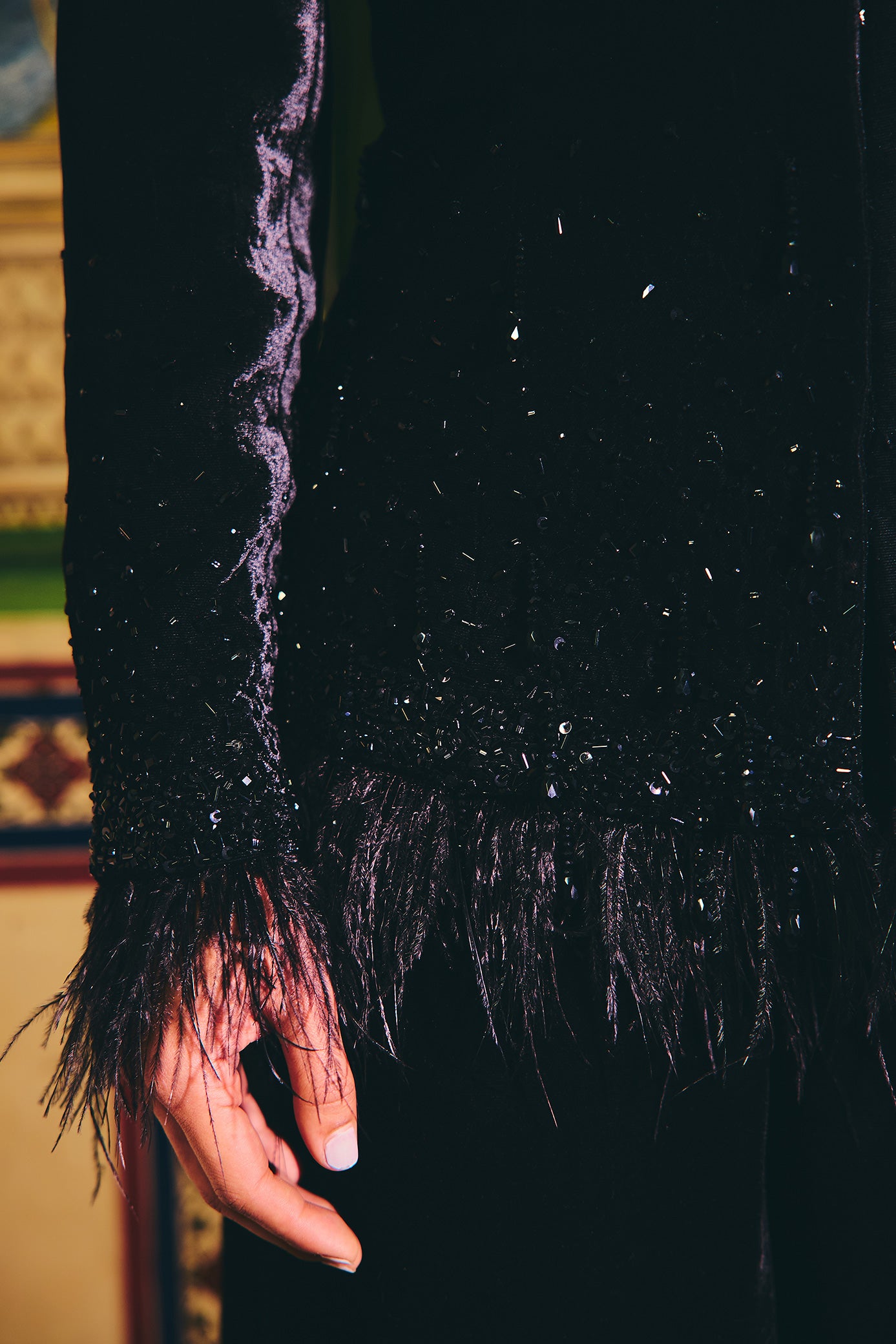 Warm Velvet Jacket and Pant Set