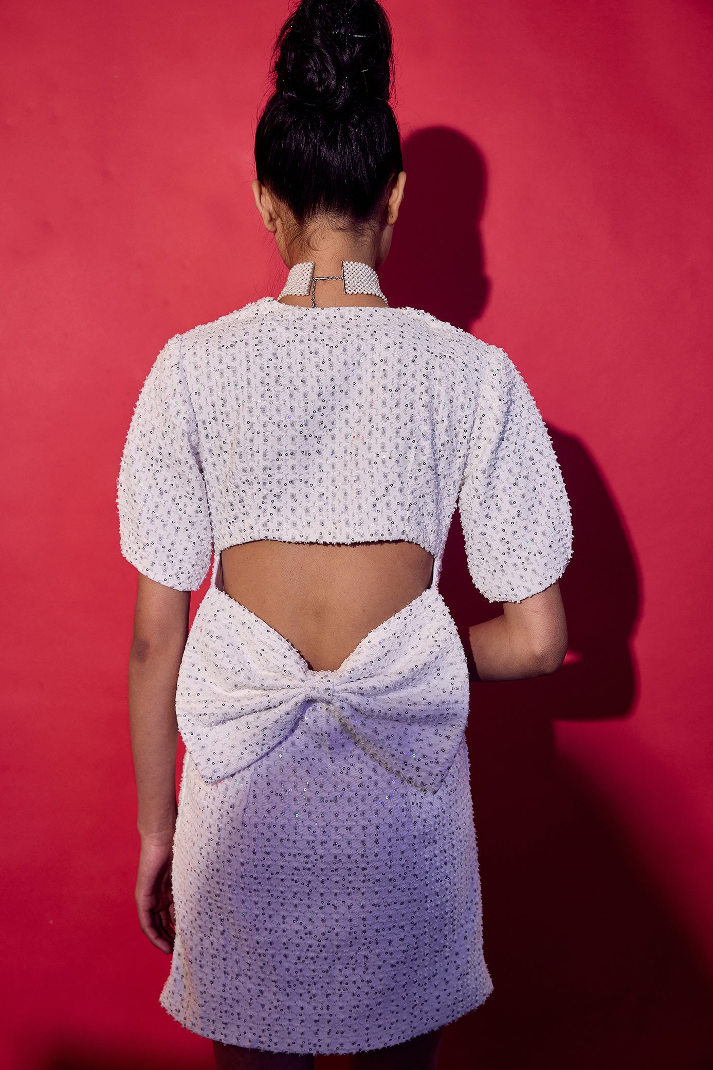 Ice - White Blazer Dress