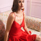 Scarlet Red Mini Dress
