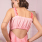Rose Sunset Glow Ombre Maxi Dress