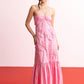 Blush Pink Halter Maxi Dress