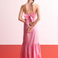 Blush Pink Halter Maxi Dress