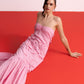 Blush Pink Halter Maxi Dress
