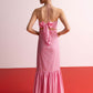 Blush Pink Halter Maxi Dress