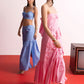 Blush Pink Halter Maxi Dress