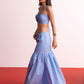 Mist Blue Skirt Set