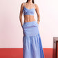 Mist Blue Skirt Set