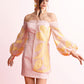 Petal Bloom Mini Dress