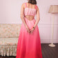 Rose Sunset Glow Ombre Maxi Dress