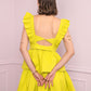Lush Lime Green Mini Dress