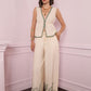 Ivory Bloom Embroidered Pant Set