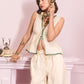 Ivory Bloom Embroidered Pant Set