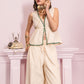 Ivory Bloom Embroidered Pant Set