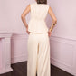 Ivory Bloom Embroidered Pant Set