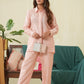 Peach Pink Coord Set