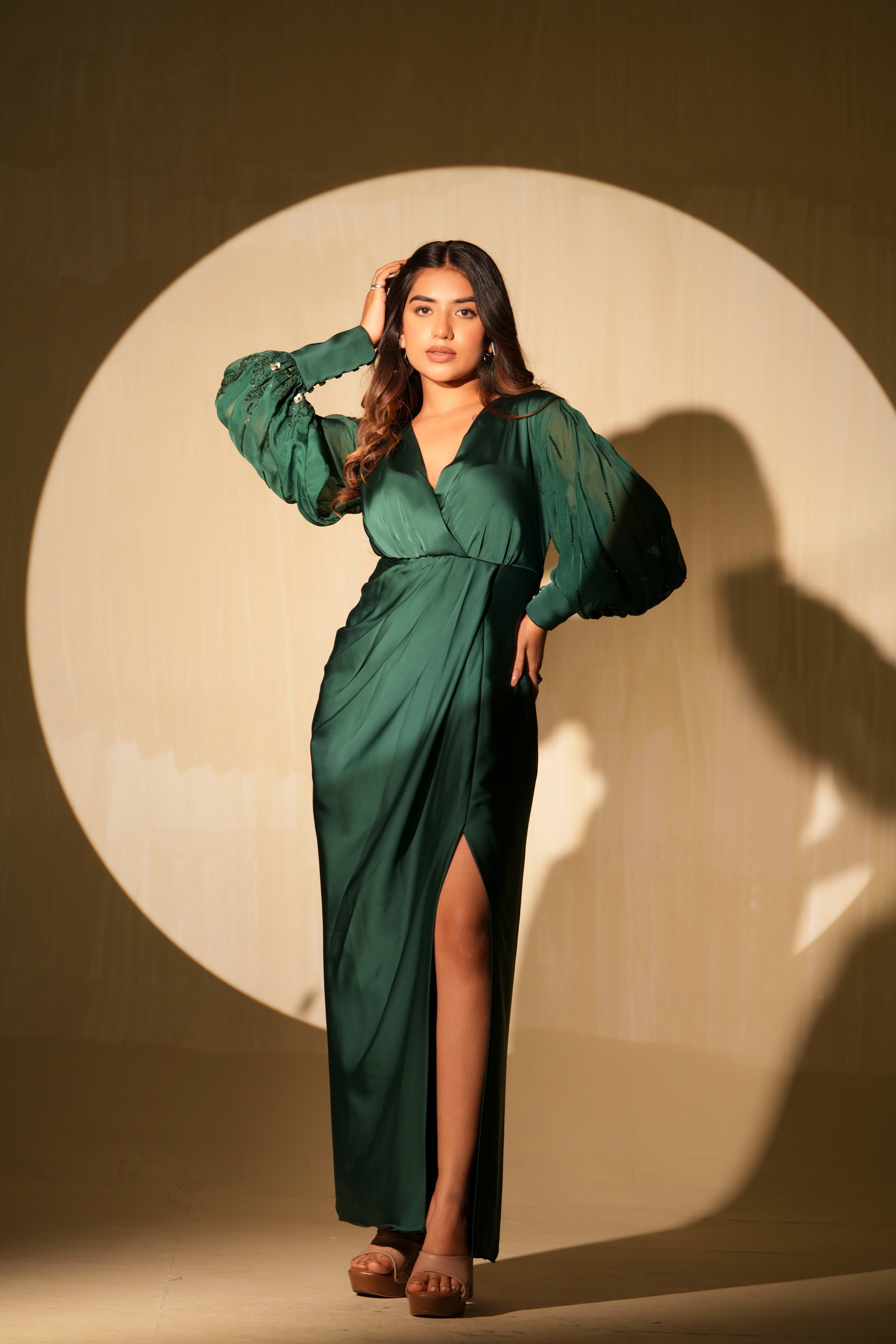 Wild Green Dress