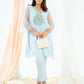 Powder Blue kurta set