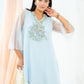 Powder Blue kurta set