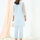 Powder Blue kurta set