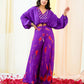 Cadbury purple Splash Coord set