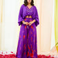 Cadbury purple Splash Coord set