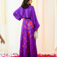 Cadbury purple Splash Coord set