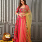 Patola Ruby Pink lehenga set