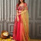 Patola Ruby Pink lehenga set