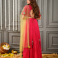 Patola Ruby Pink lehenga set