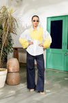 IRIS CURVED PANEL SHIRT