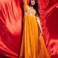 Topaz Yellow Anarkali suit