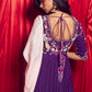 Purple Anarkali Suit