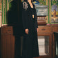 Midnight Black Blazer and Skirt Set