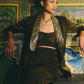 Deep Olive Green Blazer and Skirt Set