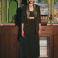 Midnight Black Blazer and Skirt Set