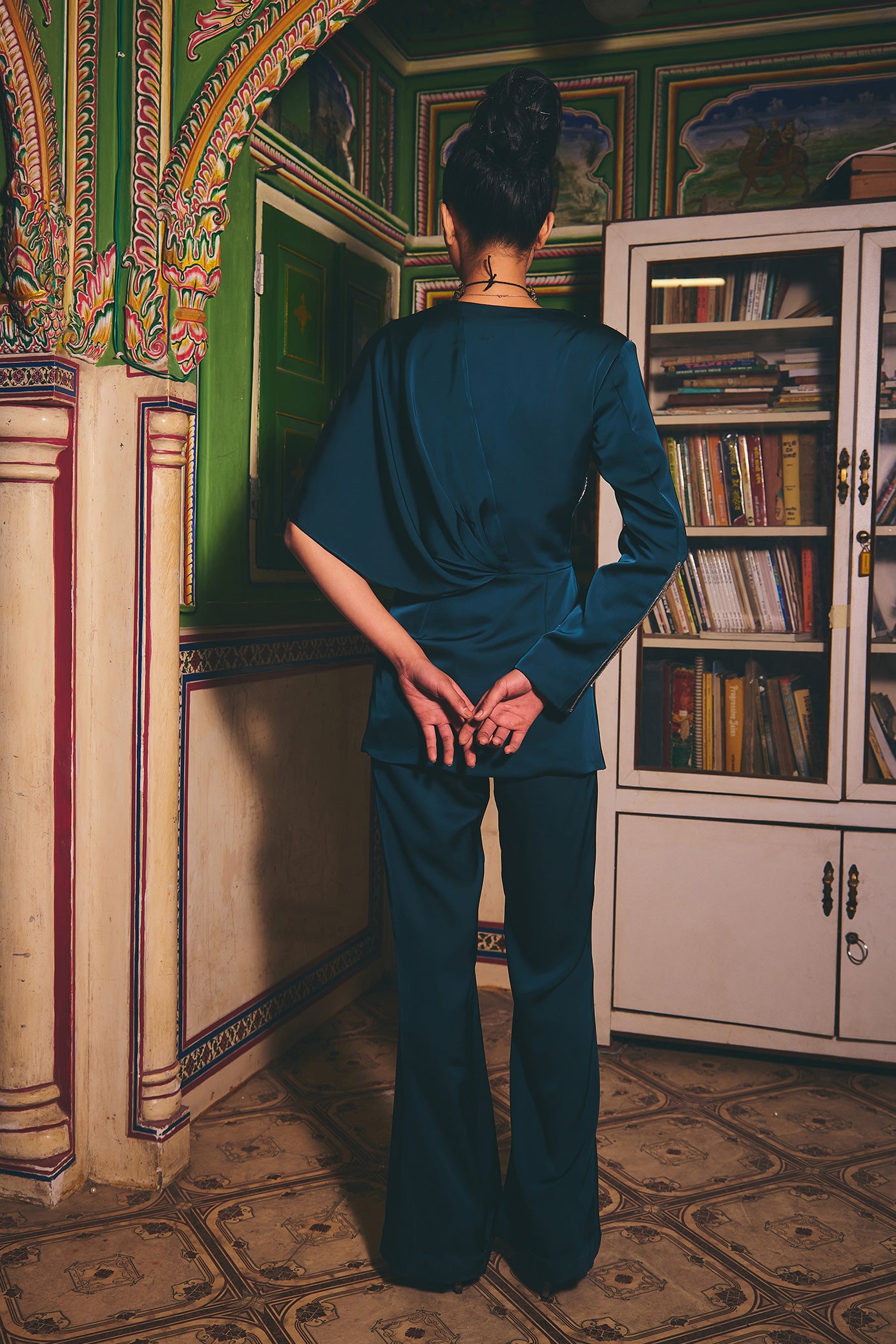 Arabian Green Pant Set