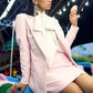 Sequin Pink Blazer Set