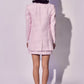 Sequin Pink Blazer Set