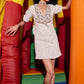 Ice - White Blazer Dress