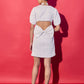 Ice - White Blazer Dress