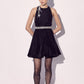 Black Velvet Mini Dress