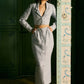 Blissful Blue Sequin Blazer and Skirt Set